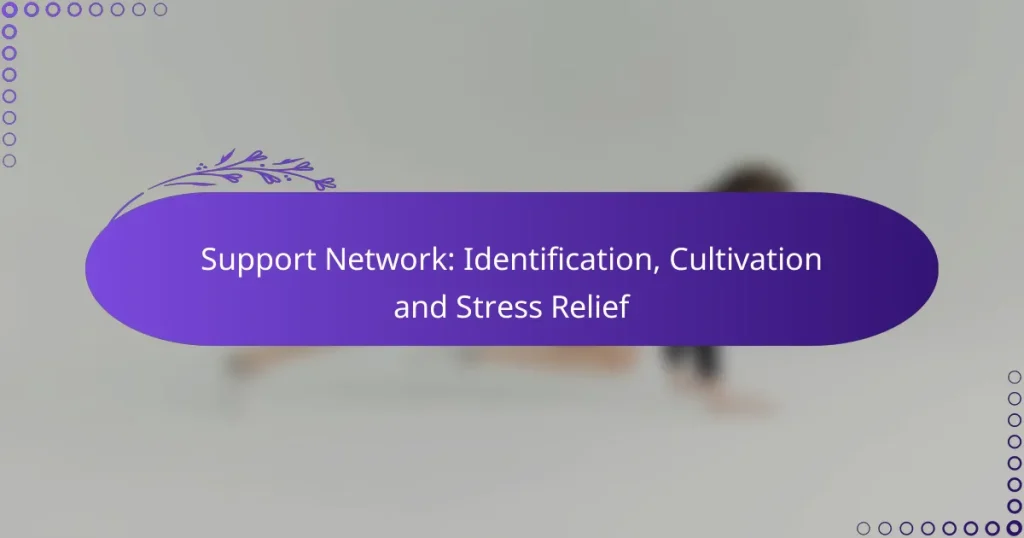 Support Network: Identification, Cultivation and Stress Relief